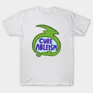 Cure Ableism Lime T-Shirt